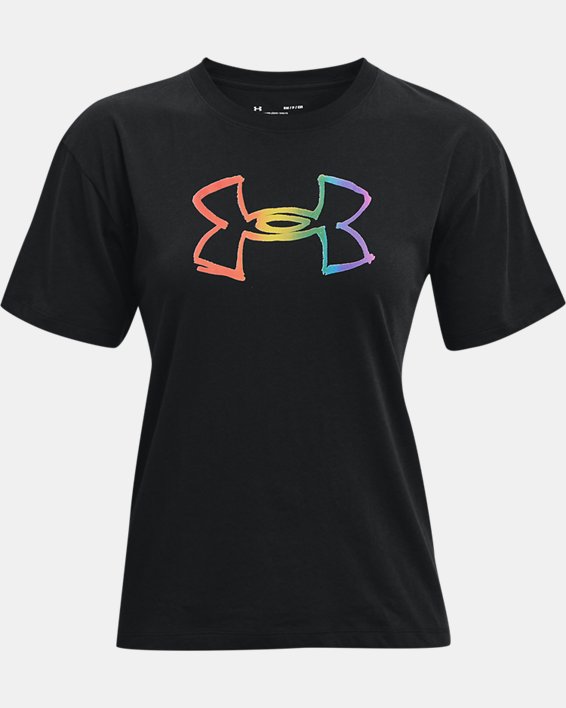 Camiseta de manga corta UA Pride Graphic, Black, pdpMainDesktop image number 4